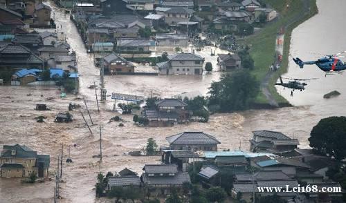 日本暴雨天气致多家大型企业停运