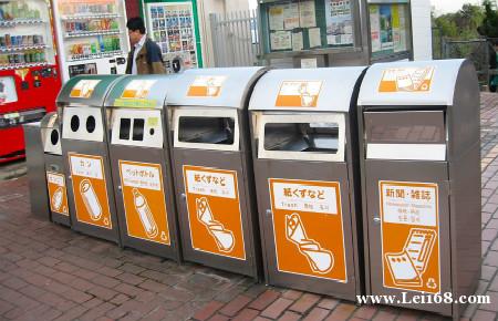 日本垃圾分类,不分城市乡村，都一样的细致…
