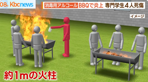 日本一学校用酒精助燃烧烤炉，致1死3伤，夏季烧烤应注意哪些？
