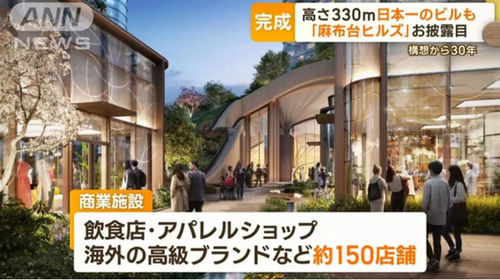 330米！日本最高大楼诞生.......东京新地标麻布台HILLS首次公开，将在今年11月对外营业！？