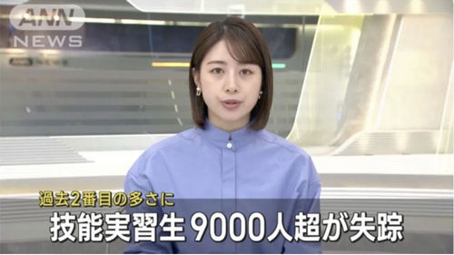 日媒：去年9000名外国技能实习生黑在日本！失踪最多国籍来自这里