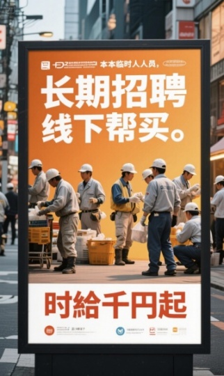 寻线下买手，时给4000円起