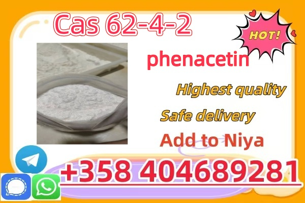 99% High Purity CAS 62-44-2 Phenaceti Crystals Fo